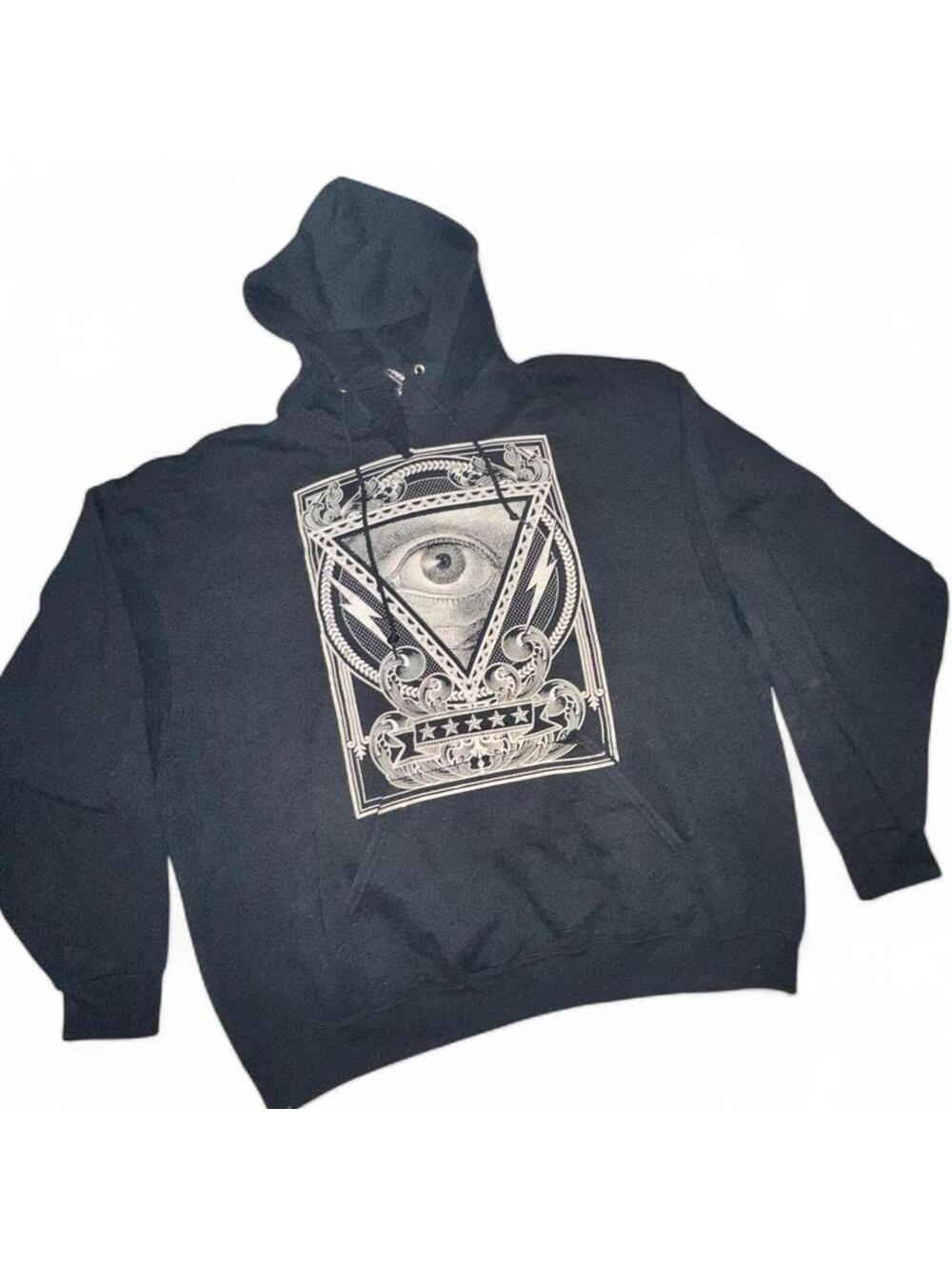 Tony Hawk All Seeing Eye Graphic Hoodie XXL Skate Streetwear